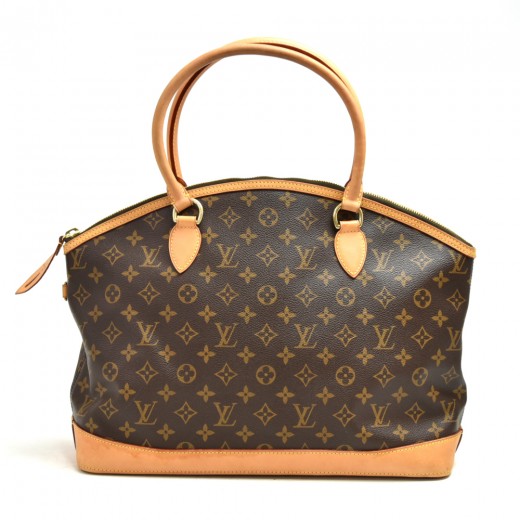 Louis Vuitton Louis Vuitton Lockit GM Monogram Canvas Shoulder Bag