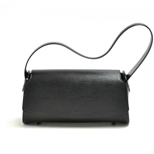Nocturne leather handbag Louis Vuitton Black in Leather - 35045551