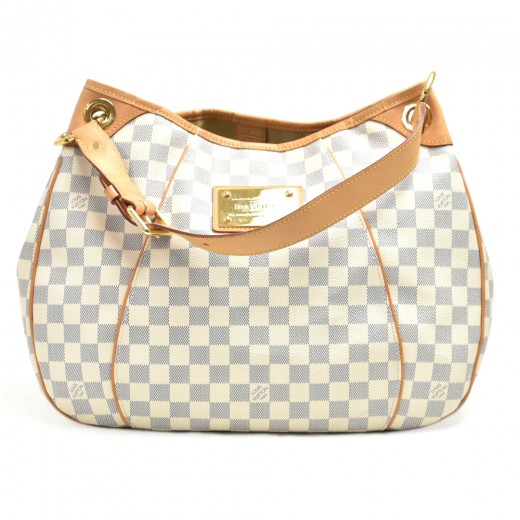 Louis Vuitton Damier Azur Galliera PM - White Handle Bags, Handbags -  LOU706822