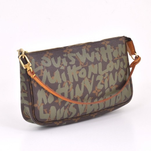 Louis Vuitton Monogram Graffiti Pochette Accessoires Shoulder Bag