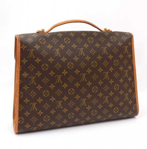 Louis Vuitton Vintage 'Beverly Gm' Briefcase in Brown