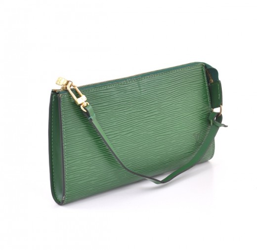 Louis Vuitton Vintage - Epi Pochette Accessoires Bag - Green - Leather and Epi  Leather Handbag - Luxury High Quality - Avvenice