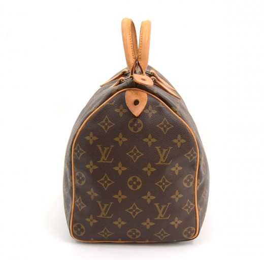 Louis Vuitton 1994 Vintage Monogram Speedy 35 - Brown Handle Bags, Handbags  - LOU544482