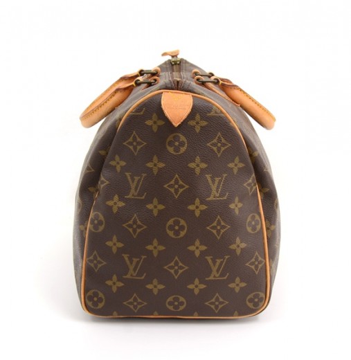 Authenticated Used Louis Vuitton LOUIS VUITTON Monogram Water Color Speedy  Hand Bag Karong Leather Bron M95729 