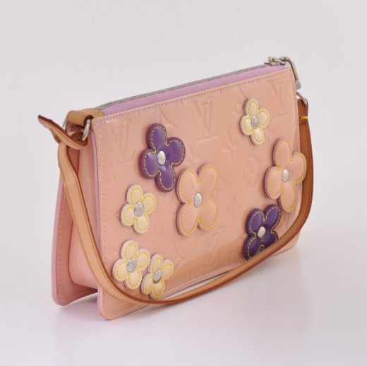 Françoise leather handbag Louis Vuitton Pink in Leather - 37222044