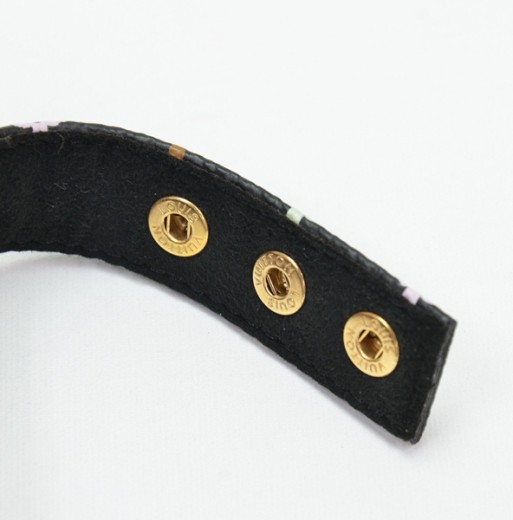 Louis Vuitton Damier Graphit Bangle Bracelet Black X Red P13852 – NUIR  VINTAGE