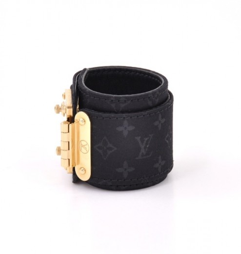 Leather bracelet Louis Vuitton Black in Leather - 31511464