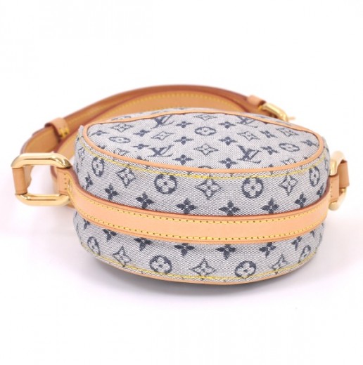 Louis Vuitton Blue Monogram Mini Lin Jeanne GM Messenger Bag - Yoogi's  Closet