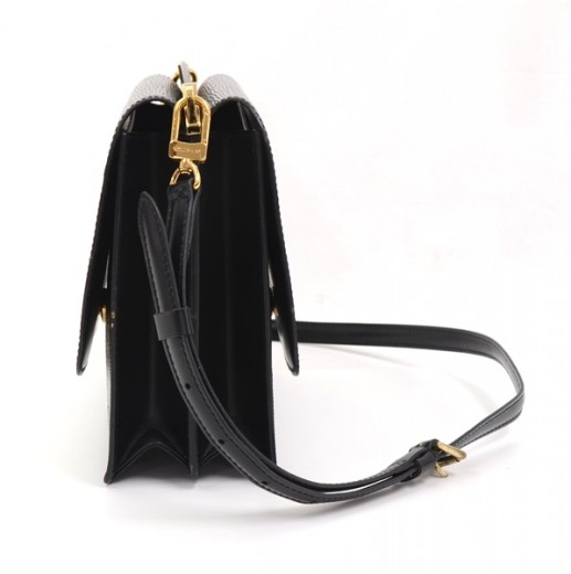 Louis+Vuitton+Grenelle+Tote%2CShoulder+Bag+PM+Black+Leather+Epi for sale  online