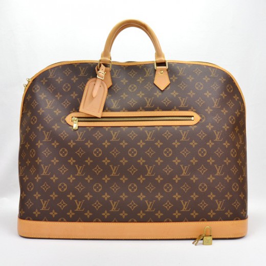 Louis Vuitton Cream Monogram Vernis Alma GM Bag