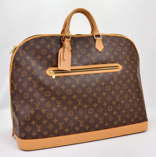 Louis Vuitton Monogram Alma Voyage Gm Travel Xl Brown Travel Bag
