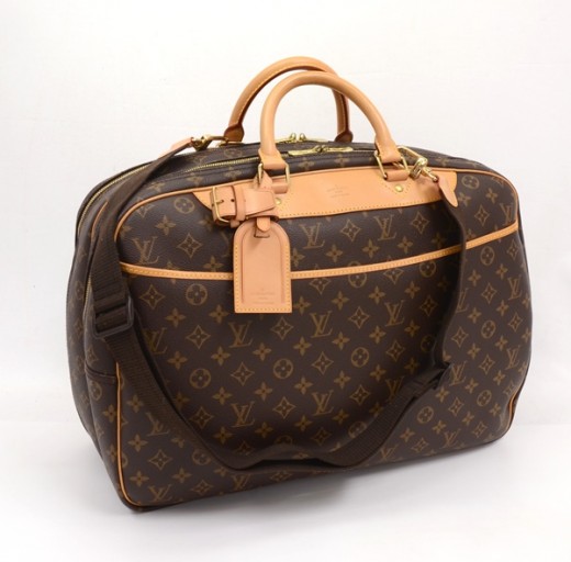 Alizé leather 24h bag Louis Vuitton Brown in Leather - 32407889