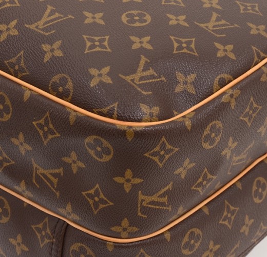 Alizé cloth travel bag Louis Vuitton Brown in Cloth - 27972614