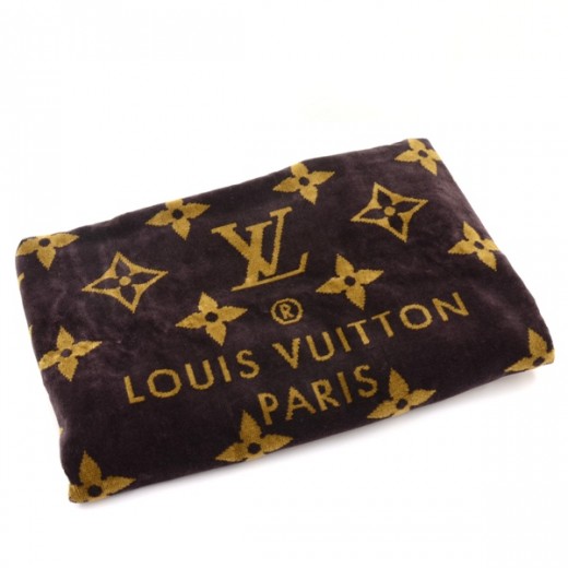 Louis Vuitton Louis Vuitton Brown Monogram Large Beach Towel