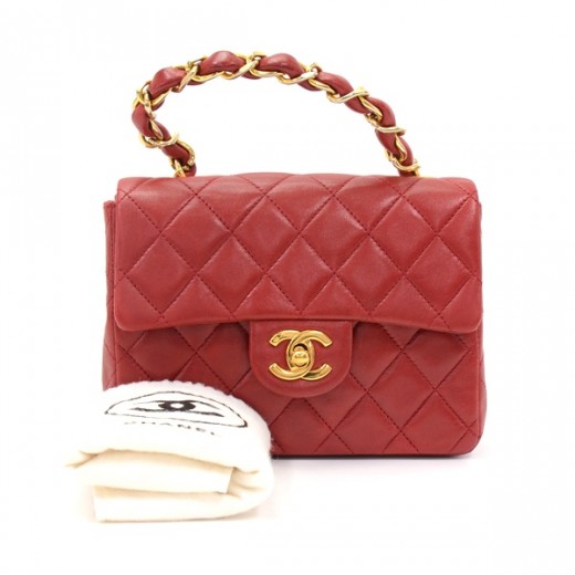 Timeless/classique leather handbag Chanel Red in Leather - 20302302