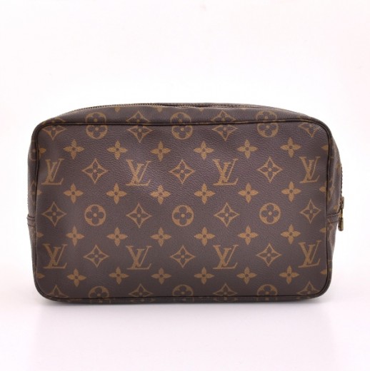 Louis Vuitton Monogram Canvas Cosmetic Pouch in Brown