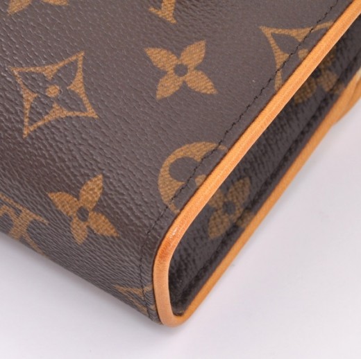 LOUIS VUITTON Pochette FLORENTINE size:XS Waist Bag Monogram No.841