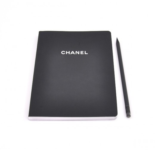 【ポイント10倍】その他Chanel Chanel Black Note Book x Pencil Set
