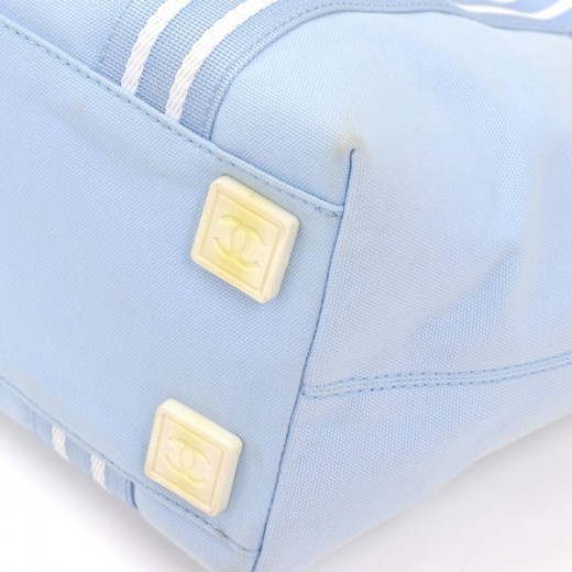Chanel Sport Ligne Tennis Tote - Blue Totes, Handbags - CHA820807