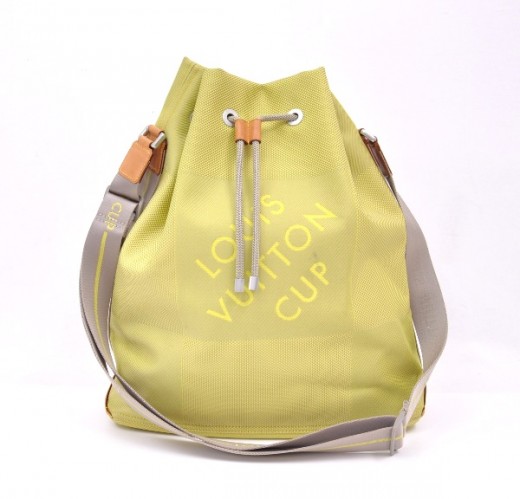 Louis Vuitton Cup Grey/Yellow/White Beach bag/Shopper Bag