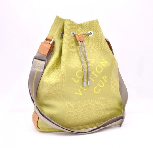 Louis Vuitton Tote Bag Green 5264