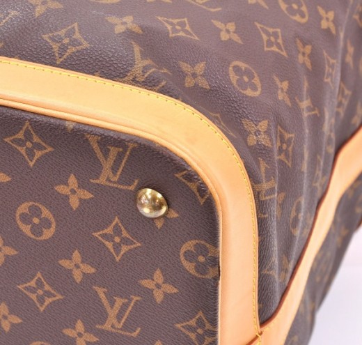 Rare Louis Vuitton Cruiser 50 Travel bag in brown Monogram canvas, GHW