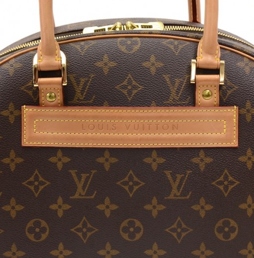 Nolita cloth handbag Louis Vuitton Brown in Cloth - 36351688