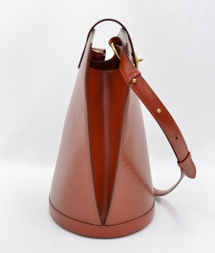 Louis Vuitton Epi Cluny Bag - Brown Bucket Bags, Handbags - LOU527246