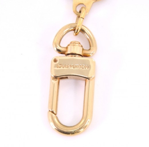 Louis Vuitton Goldtone Metal Chaine Anneau Cles Dore Key Chain - Yoogi's  Closet