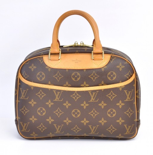 Women Pre-Owned Authenticated Louis Vuitton Monogram Speedy 30 Canvas Brown  Boston Bag Top HandleBag 