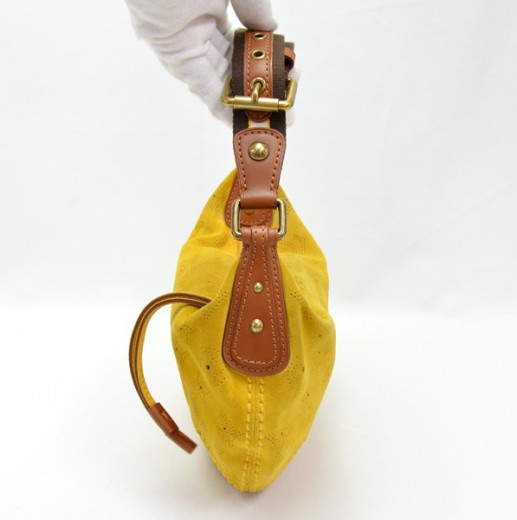 Buy Louis Vuitton Onatah Hobo Suede GM Yellow 1747102