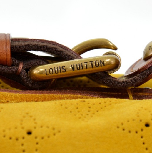 2005 Louis Vuitton Onatah Yellow Suede For Sale at 1stDibs