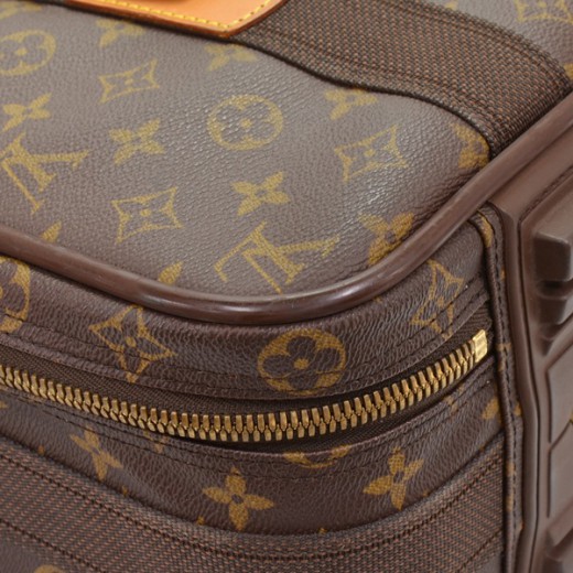 Louis Vuitton Monogram Satellite 53 2way Suitcase Luggage 5LL1019