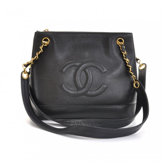 Vintage Black Chanel Flap Bag