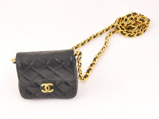 Chanel Black Quilted Lambskin 19 Flap Gold And Ruthenium Hardware
