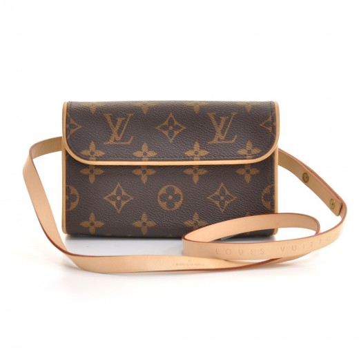 ITEM 19 - Louis Vuitton Florentine Belt Bag Pouch Monogram - THE
