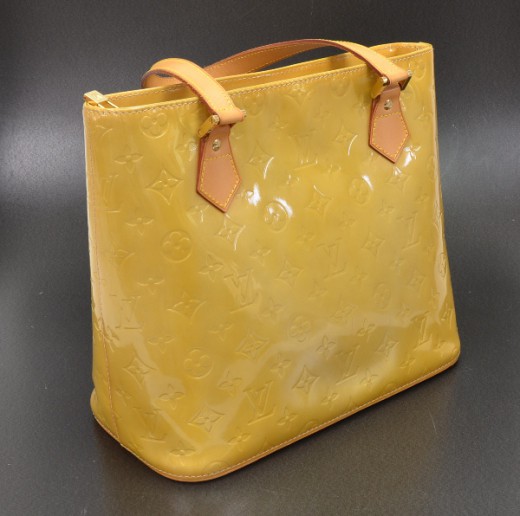 LOUIS VUITTON Houston Tote Shoulder Bag Vernis Patent Leather BE M91005  05BW844