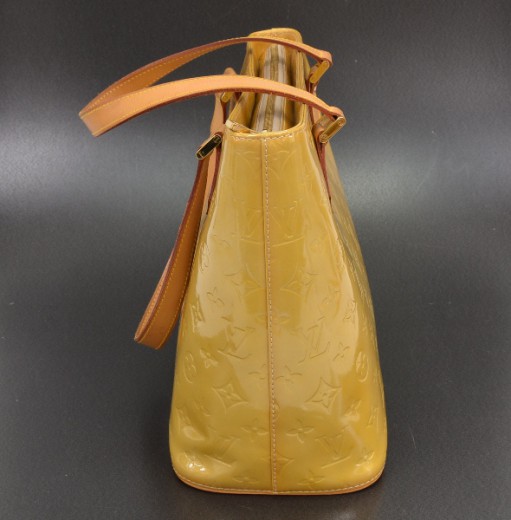 Louis Vuitton, Bags, Louis Vuitton Vernis Ombr Yellow Orange Houston  Patent Leather Vintage Tote Bag