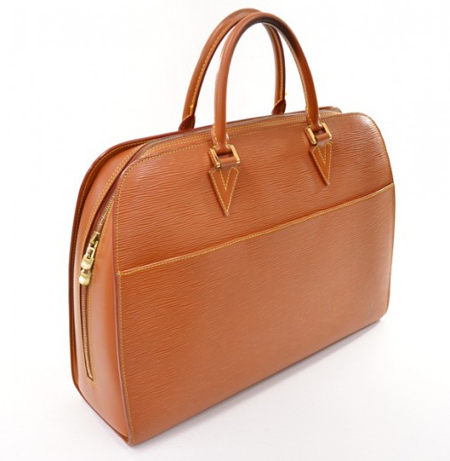 Louis Vuitton Cipango Gold Epi Leather Sorbonne Briefcase Bag - Yoogi's  Closet