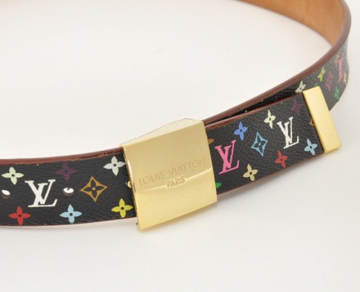 Louis Vuitton Belt in Multicolor Canvas – Fancy Lux