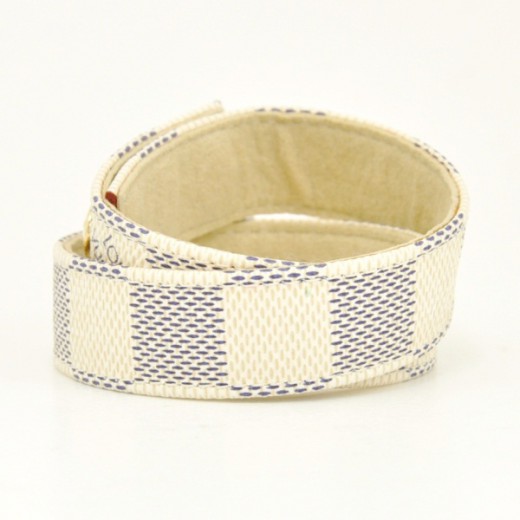 Louis Vuitton Damier Azur Double Wrap Bracelet - Gold-Plated Wrap
