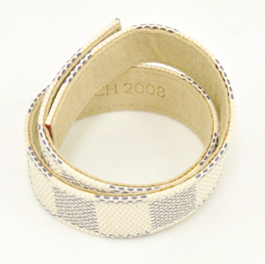 Louis Vuitton Damier Azur Double Wrap Bracelet - Gold-Plated Wrap, Bracelets  - LOU678369
