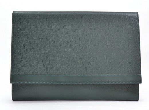 Louis Vuitton Pre-owned Women's Leather Clutch Bag - Green - One Size