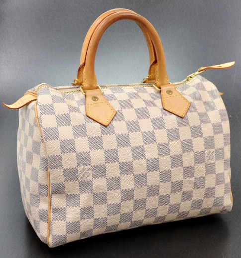 Louis Vuitton, Accessories, Louis Vuitton Damier Azur Checkered Lv 936