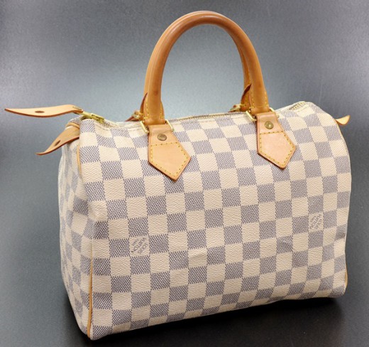 Louis Vuitton Damier Azur Braided Alma BB - White Handle Bags, Handbags -  LOU680375