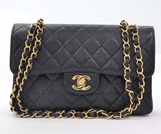 Chanel 2.55 black caviar 2025