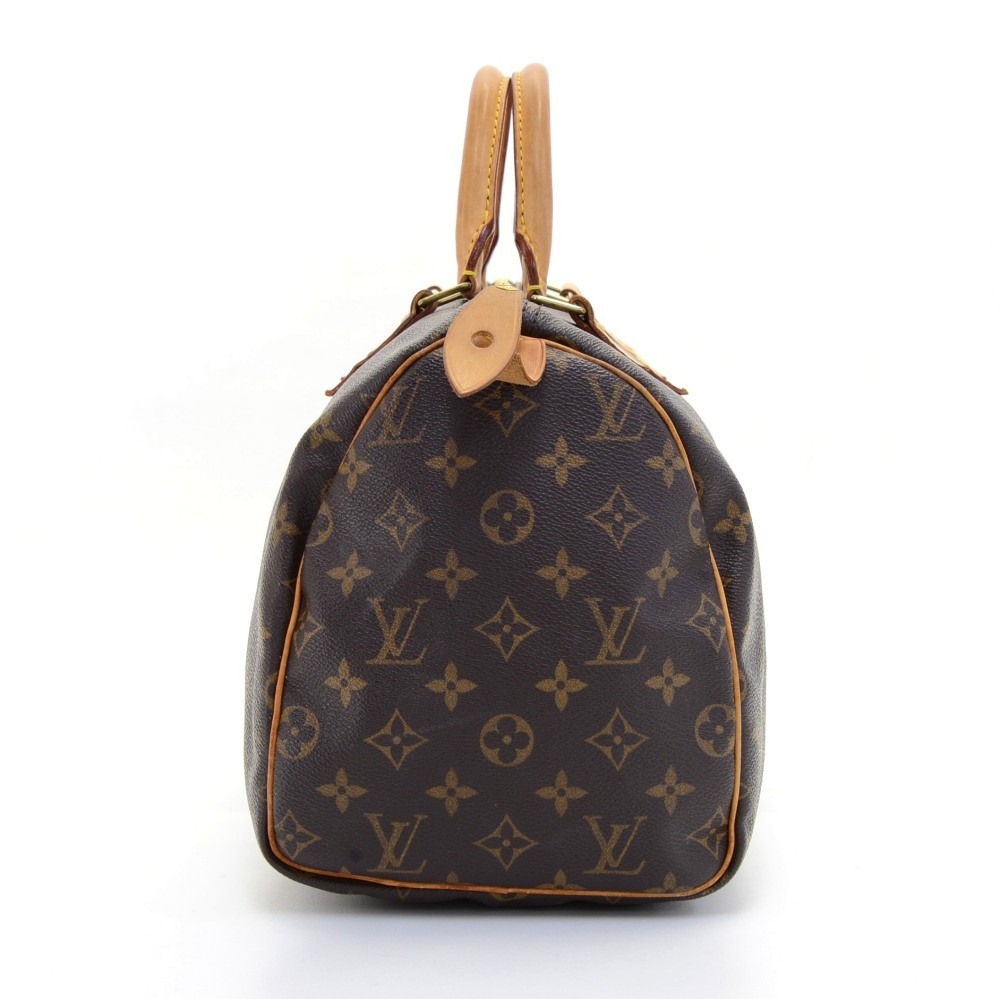 Louis Vuitton Speedy 30 Monogram SP0016 handbag, Barang Mewah, Tas