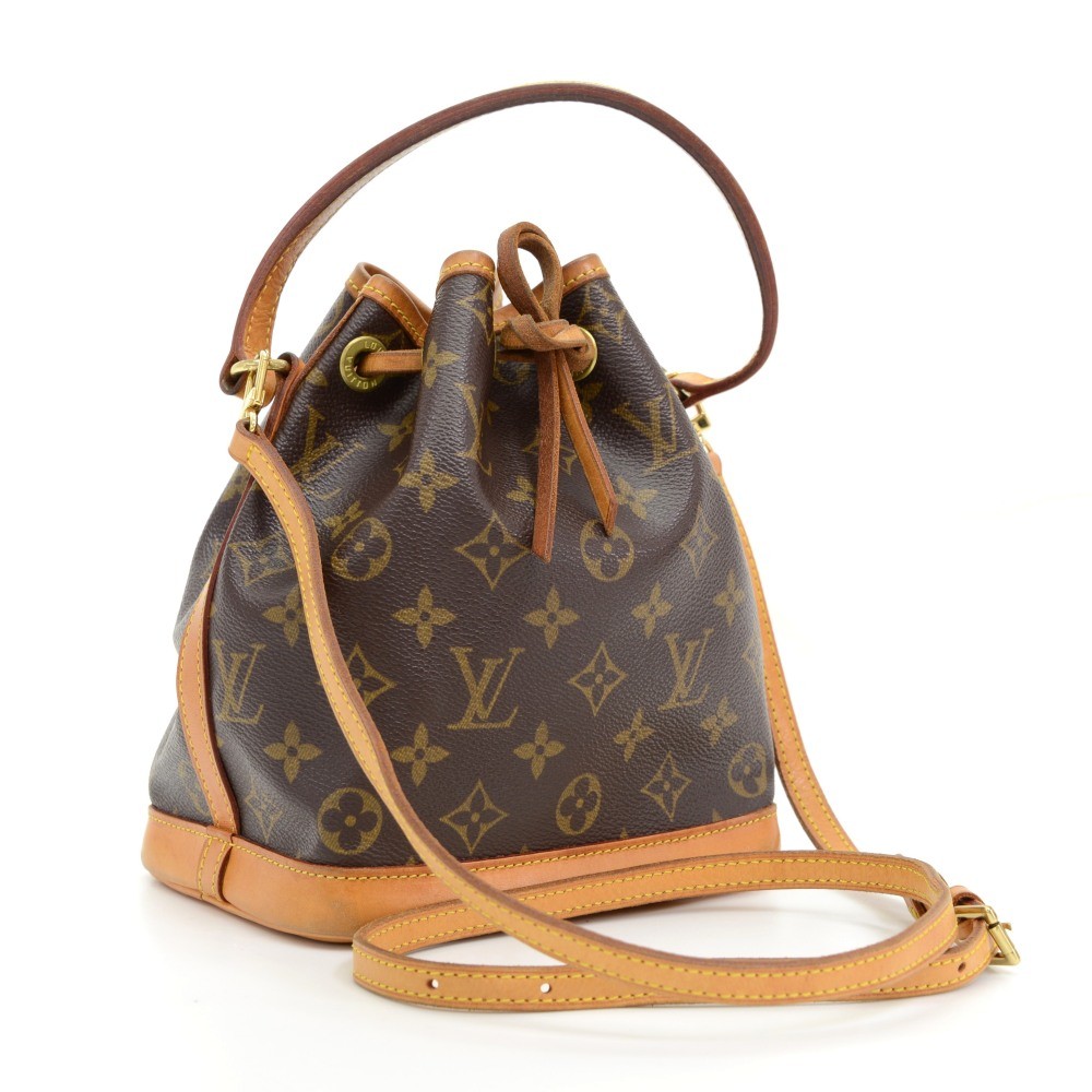 Louis Vuitton Noe Handbag Monogram Canvas Mini - ShopStyle