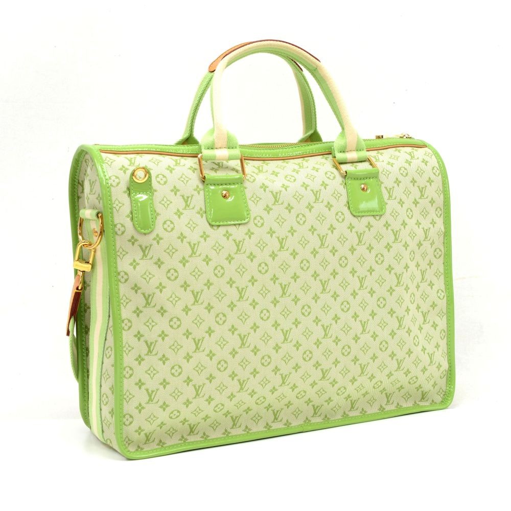 Louis Vuitton Sac Mary Kate Khaki 48h with Strap 870905 Green
