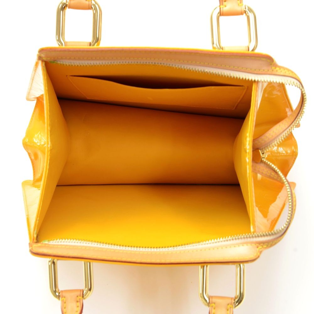 Patent leather handbag Picard Yellow in Patent leather - 36990089